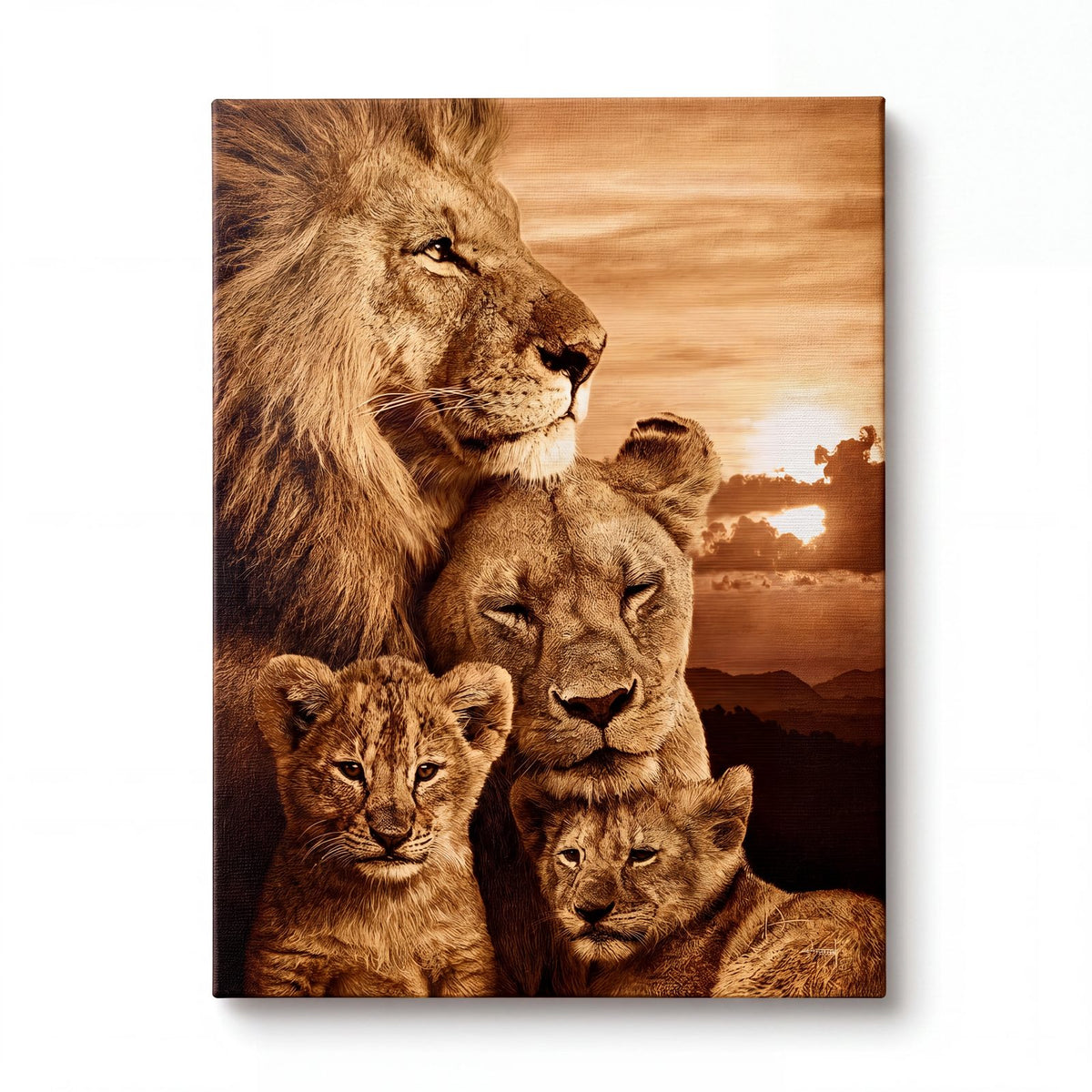 Familia de Leones