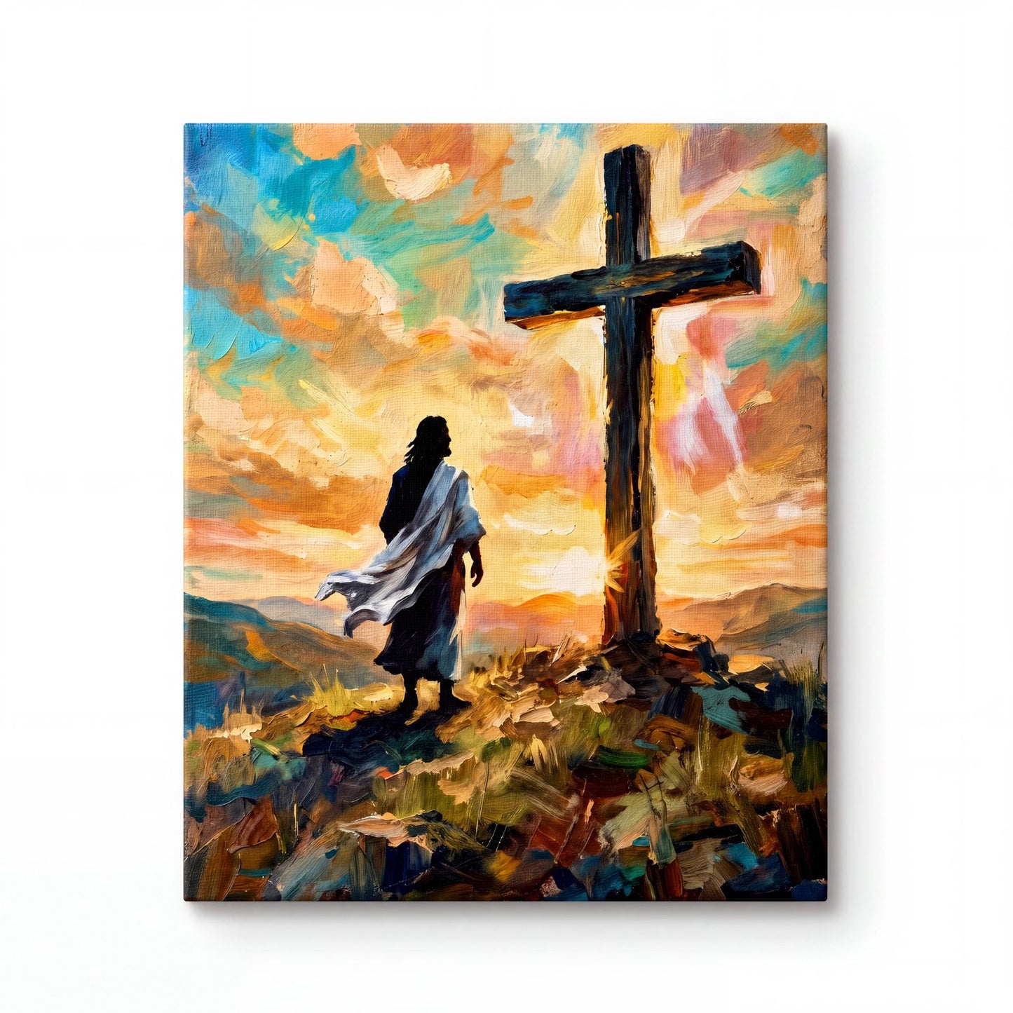 Jesús ante la Cruz