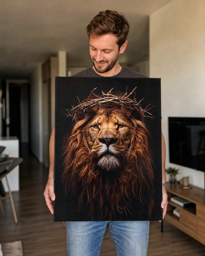 León & Corona de Espinas