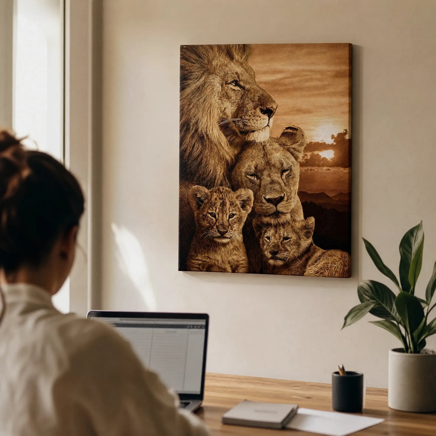 Familia de Leones